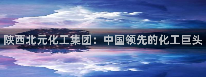 球盟会登录平台入口：陕西北元化工集团：中国领先的化工巨头