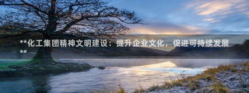 球盟会官方网站是什么：**化工集团精神文明建设：提升企业文化