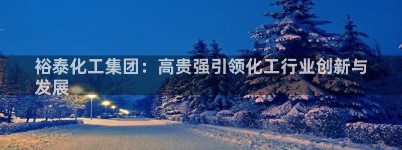球盟会在线登录官网：裕泰化工集团：高贵强引领化工行业创新与
