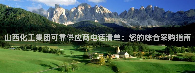 球盟会进不去：山西化工集团可靠供应商电话清单：您的综合采购指