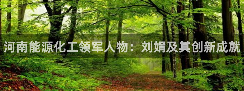 球盟会黑款吗知乎小说：河南能源化工领军人物：刘娟及其创新成就