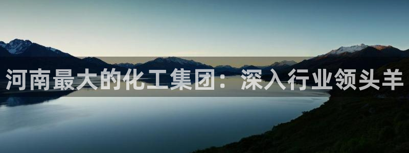 球盟会app最新地址在哪里：河南最大的化工集团：深入行业领头