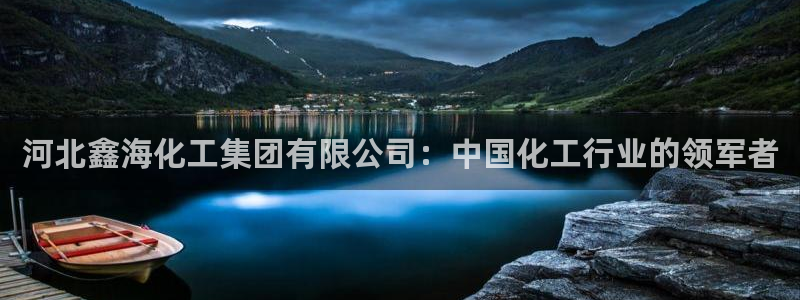 球盟会登陆中心：河北鑫海化工集团有限公司：中国化工行业的领军