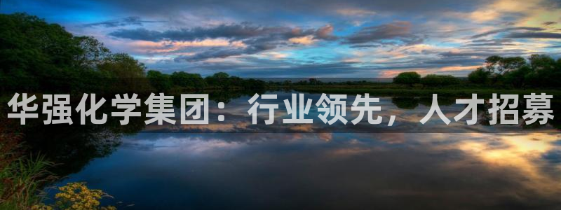 球盟会qmh电子网页版登录：华强化学集团：行业领先，人才招募