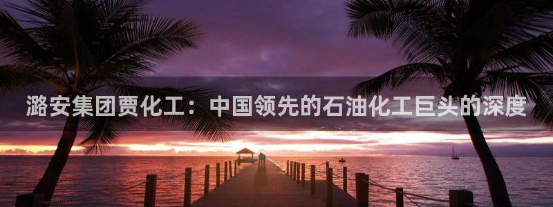 球盟会网址：潞安集团贾化工：中国领先的石油化工巨头的深度
