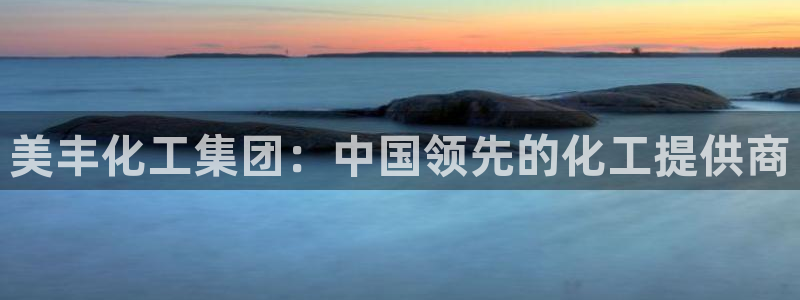 球盟会官网登录入口：美丰化工集团：中国领先的化工提供商