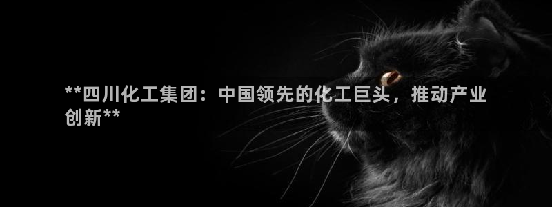 球盟会APP官网：**四川化工集团：中国领先的化工巨头，推动