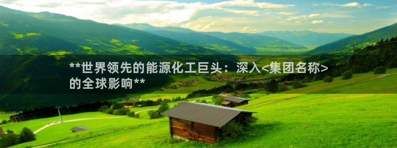 球盟会网址多少：**世界领先的能源化工巨